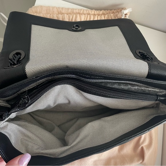 Rebecca Minkoff Edie Shoulder Bag, Black - Picture 8 of 16